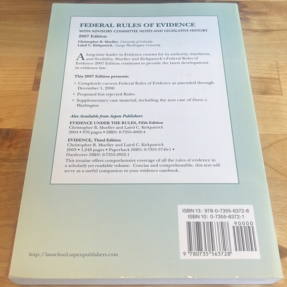 FEDERAL RULES OF EVIDENCE - Picture 2 of 3